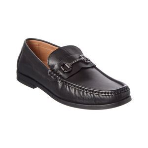 M By Bruno Magli Giacomo Leather Loafer, Black